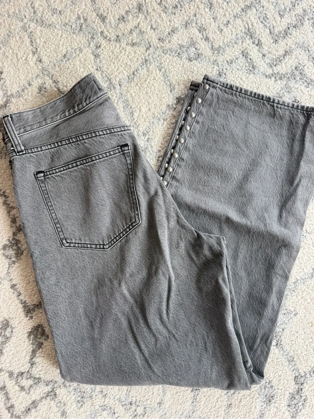 Abercrombie & Fitch | The Loose Jean with Stud Detail
